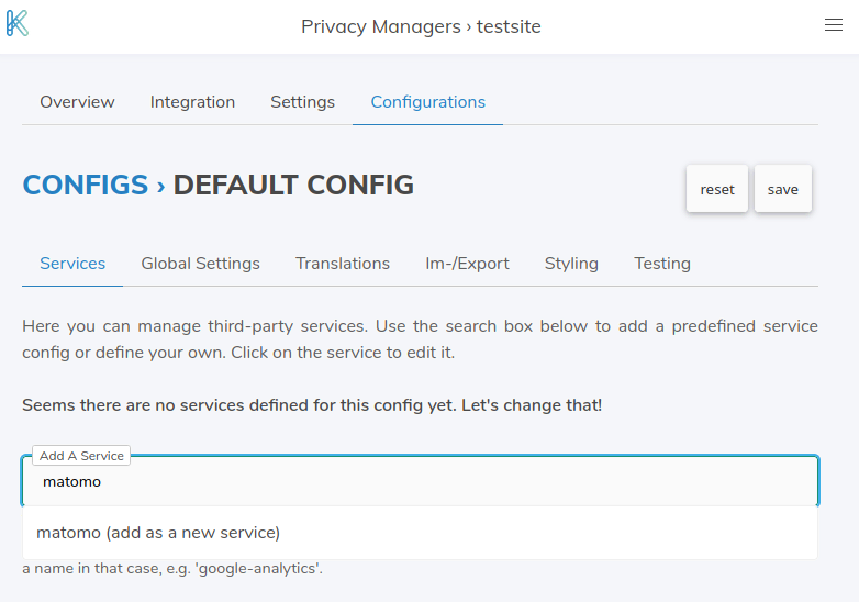 Using Klaro Consent Manager CMP with Matomo FAQ - How to - Matomo ...